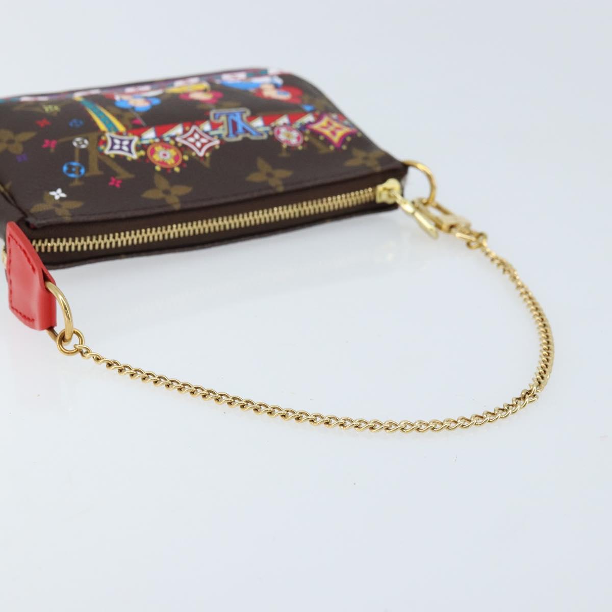 LOUIS VUITTON Vivienne Mini Pochette Accessoires Pouch M69976 LV Auth 173256SAM