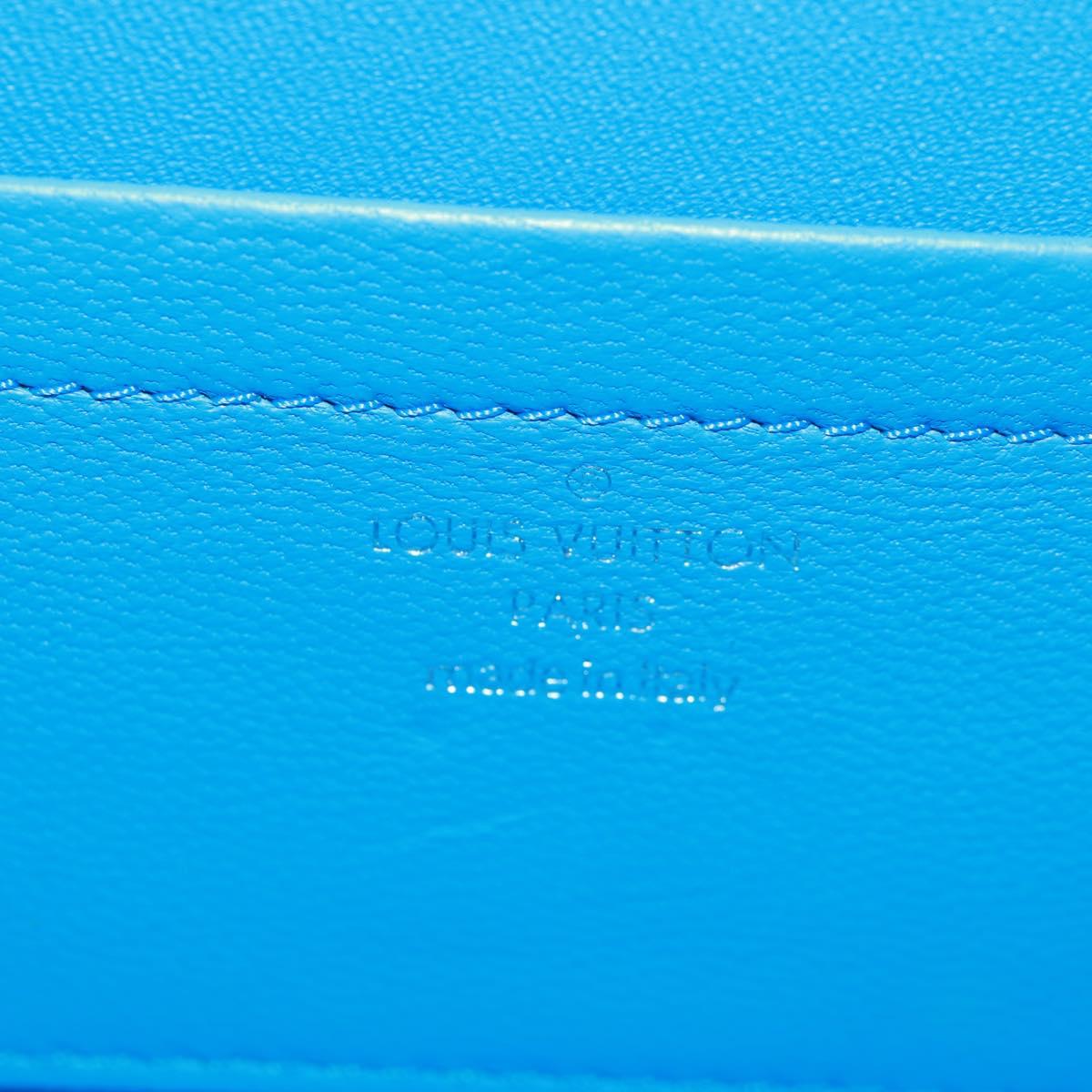 LOUIS VUITTON Epi Breaker Box Cosmetic Pouch Safir LV Auth 173257M
