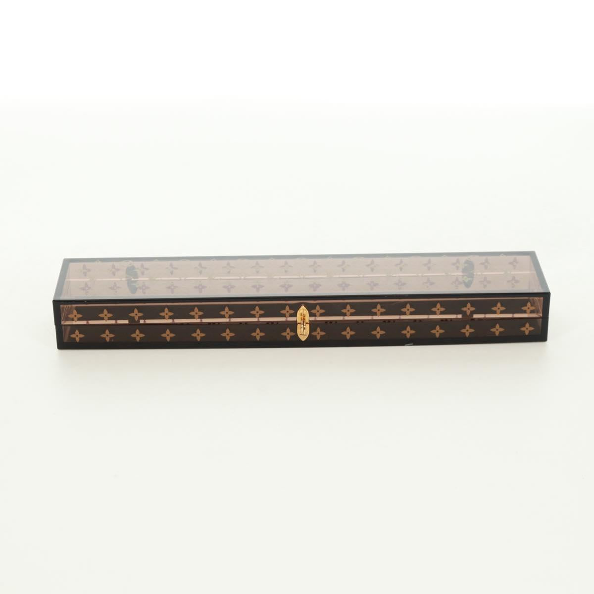 LOUIS VUITTON Monogram Chop Stick Wood Brown LV Auth 173258A