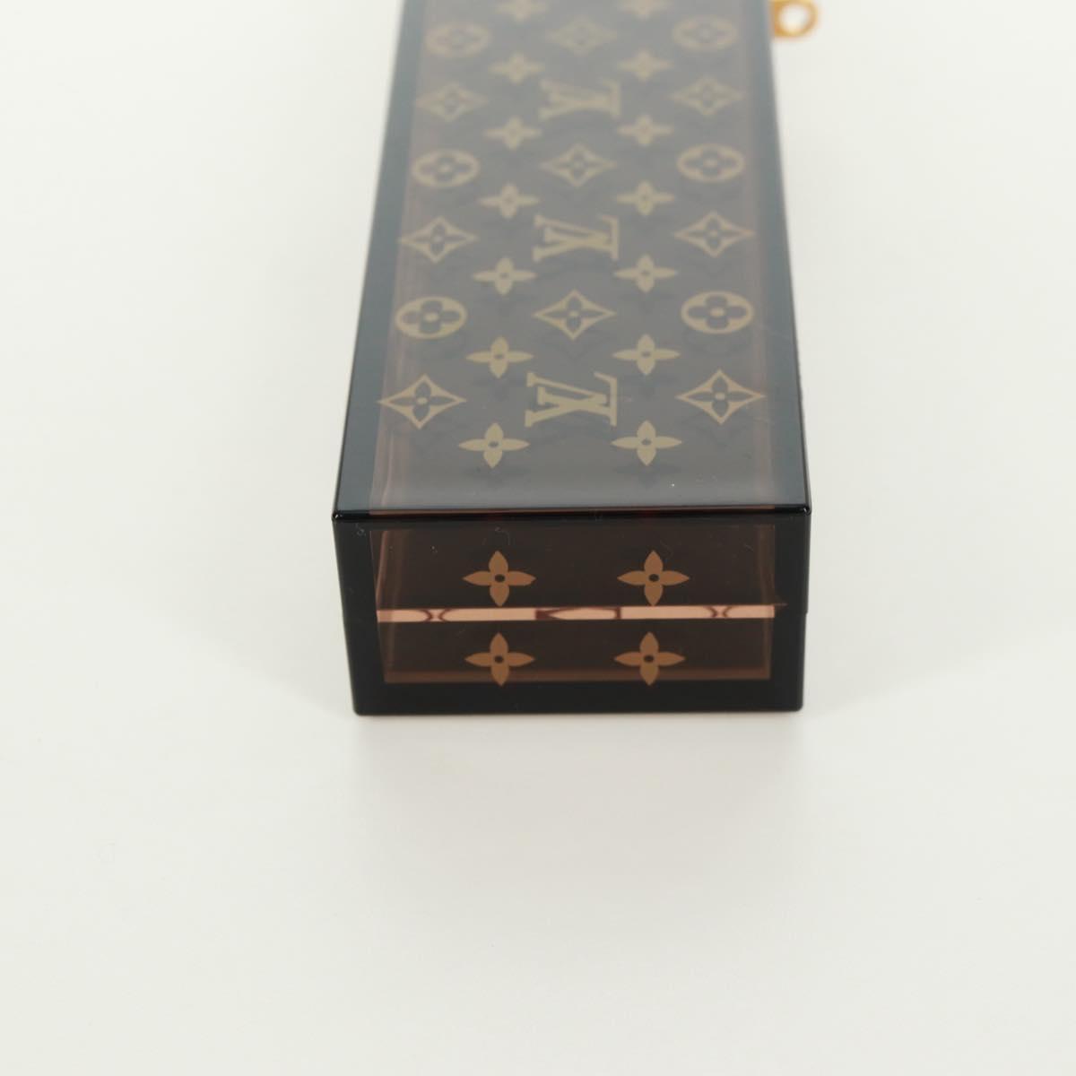 LOUIS VUITTON Monogram Chop Stick Wood Brown LV Auth 173258A