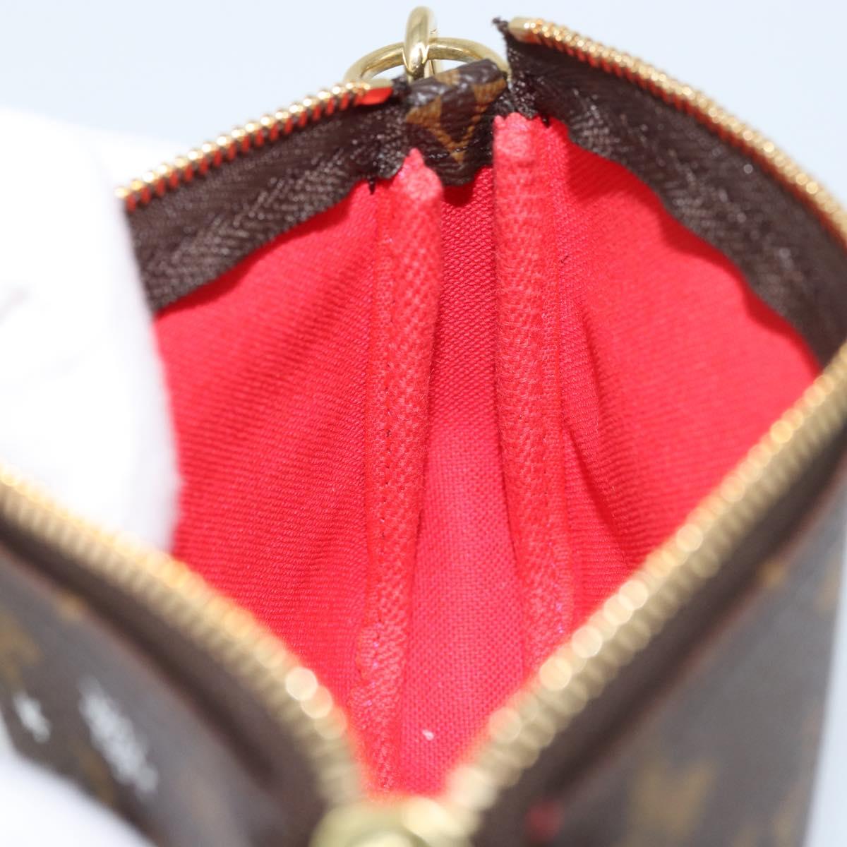 LOUIS VUITTON Monogram Vivienne Mini Pochette Accessoires M80863 LV Auth 173263SAM