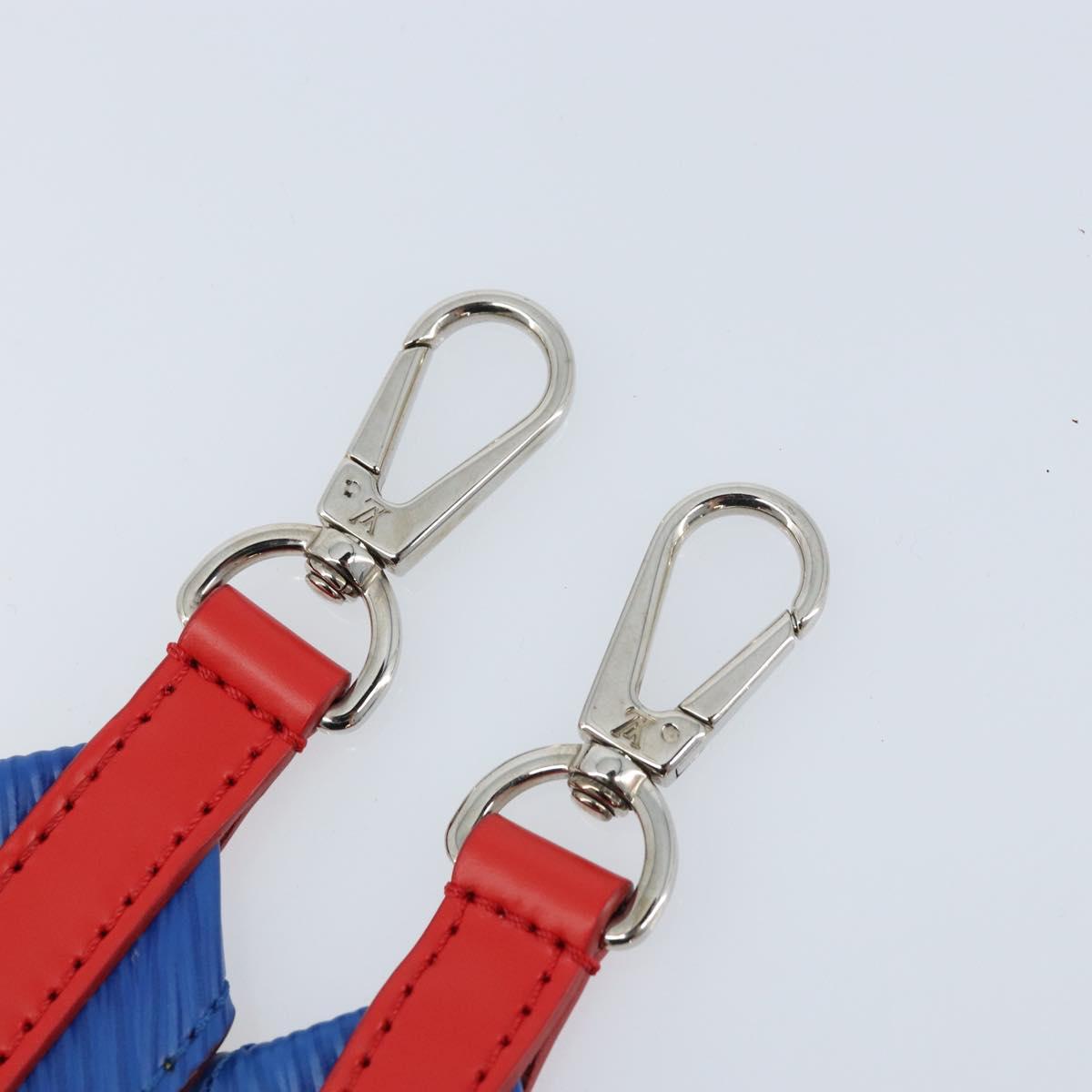LOUIS VUITTON Epi Shoulder Strap 98m Blue LV Auth 173264V