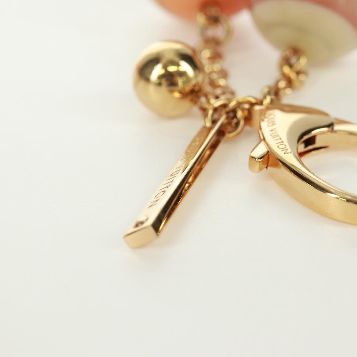 LOUIS VUITTON Bijoux Sac Mini Run Croisette Charm metal Gold M95507 Auth 173267V