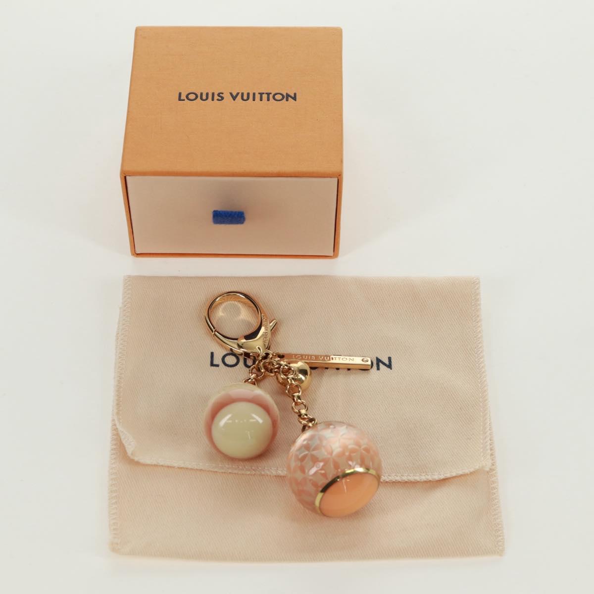 LOUIS VUITTON Bijoux Sac Mini Run Croisette Charm metal Gold M95507 Auth 173267V