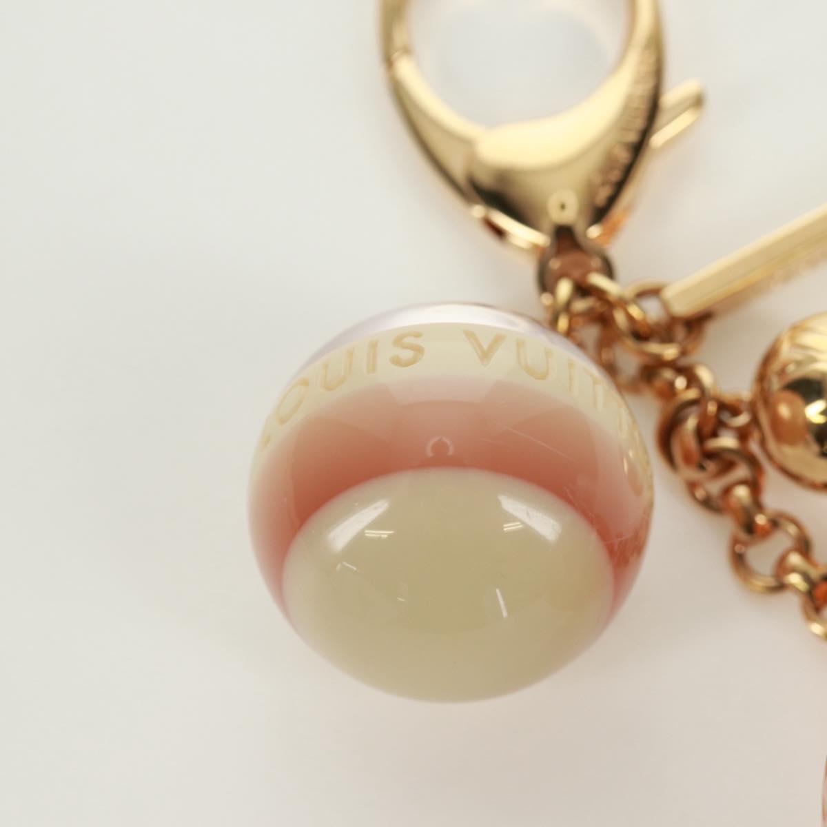 LOUIS VUITTON Bijoux Sac Mini Run Croisette Charm metal Gold M95507 Auth 173267V