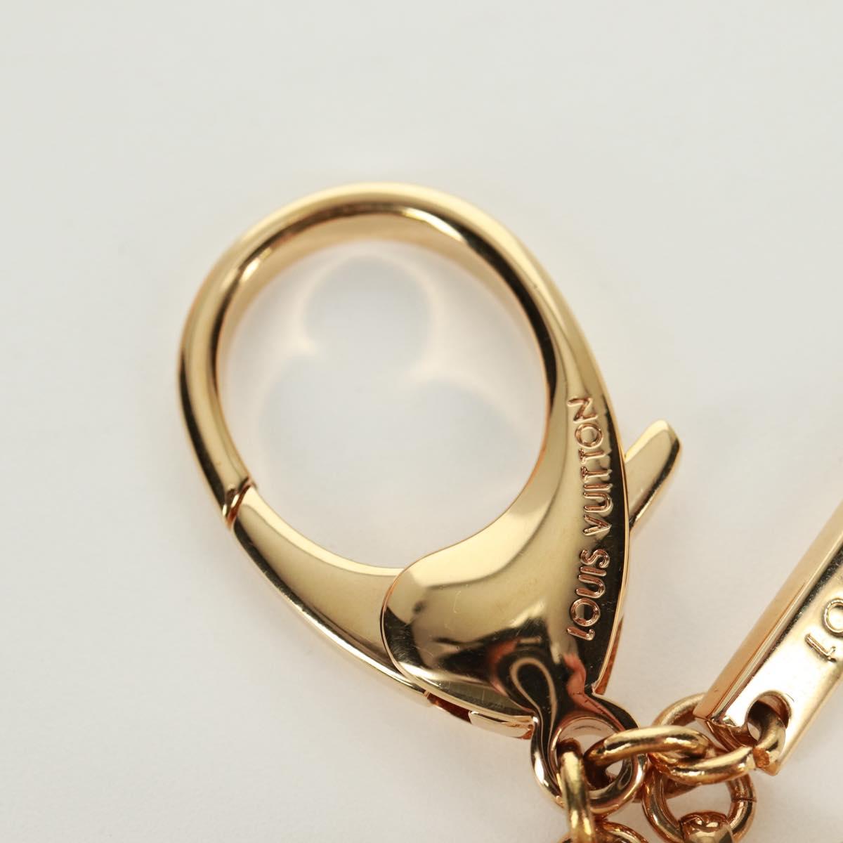 LOUIS VUITTON Bijoux Sac Mini Run Croisette Charm metal Gold M95507 Auth 173267V