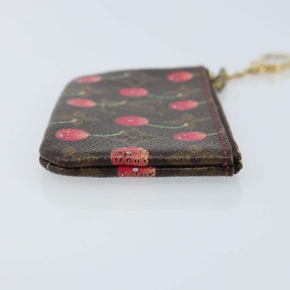 LOUIS VUITTON Monogram Cherry Pochette Cles Coin Purse M95042 LV Auth 173273V