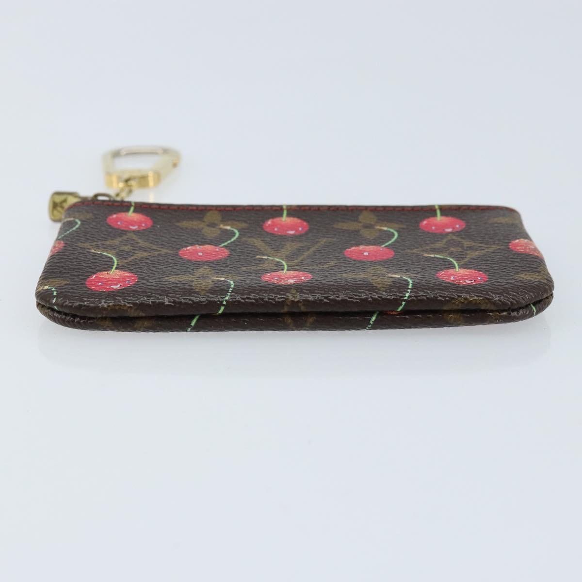 LOUIS VUITTON Monogram Cherry Pochette Cles Coin Purse M95042 LV Auth 173273V