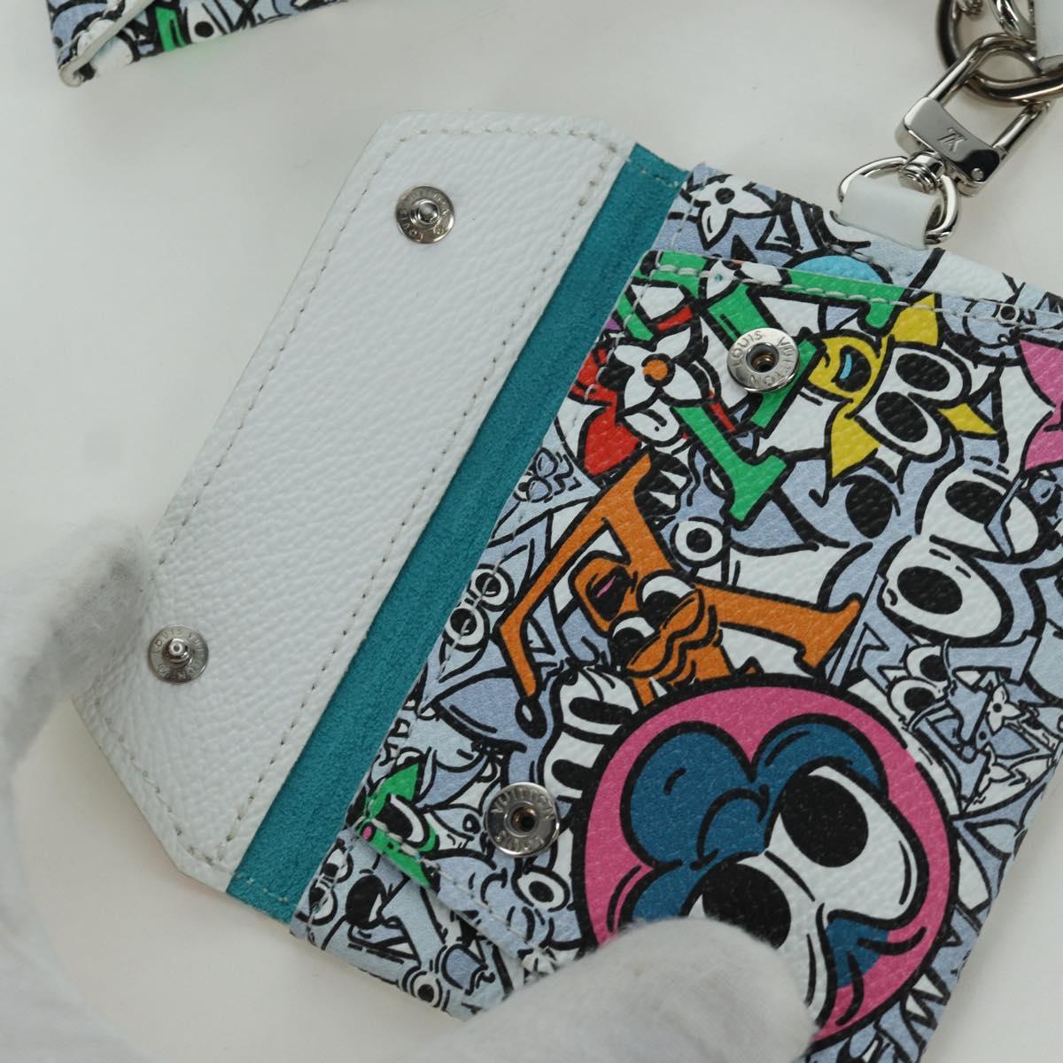 LOUIS VUITTON Monogram Comics Trio Envelope Pouch M82014 LV Auth 173300SM