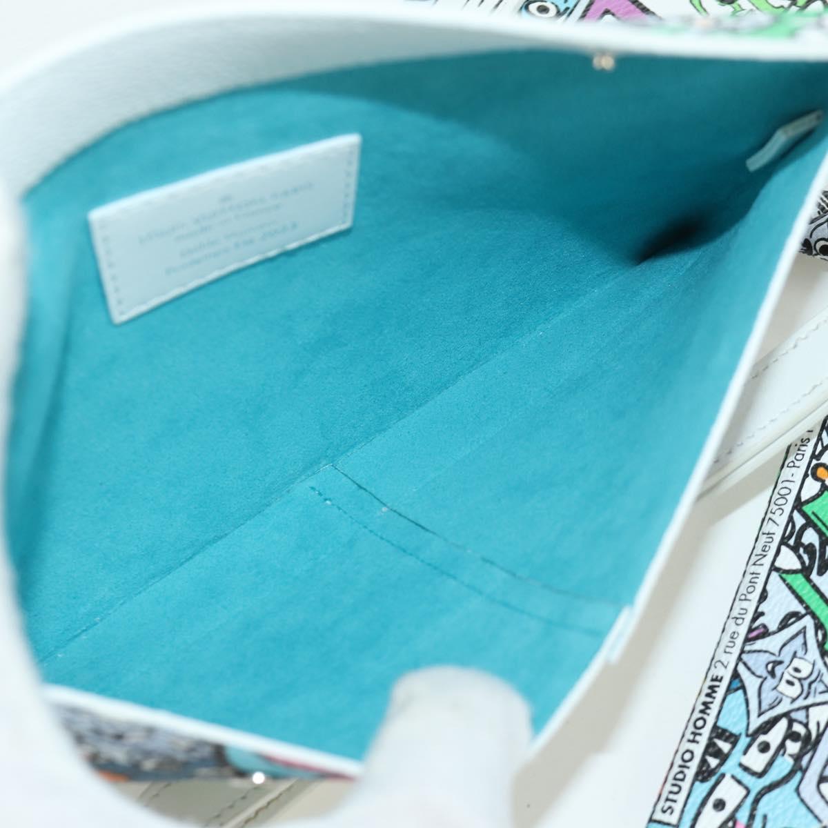 LOUIS VUITTON Monogram Comics Trio Envelope Pouch M82014 LV Auth 173300SM