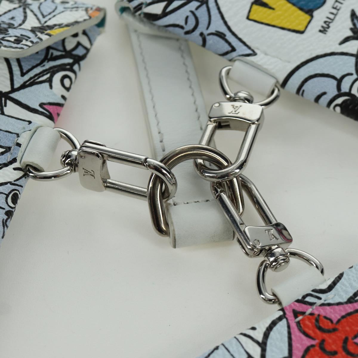 LOUIS VUITTON Monogram Comics Trio Envelope Pouch M82014 LV Auth 173300SM