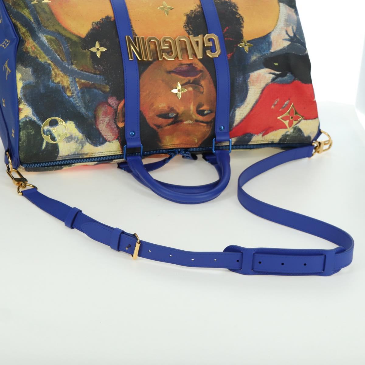 LOUIS VUITTON Masters Collection GAUGUIN Keepall Bandouliere 50 LV Auth 173307SM