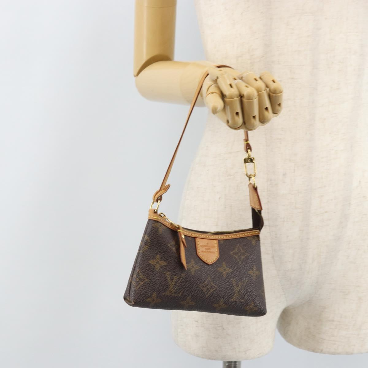 LOUIS VUITTON Monogram Mini Pochette Delight Full Pouch M40309 LV Auth 173318V