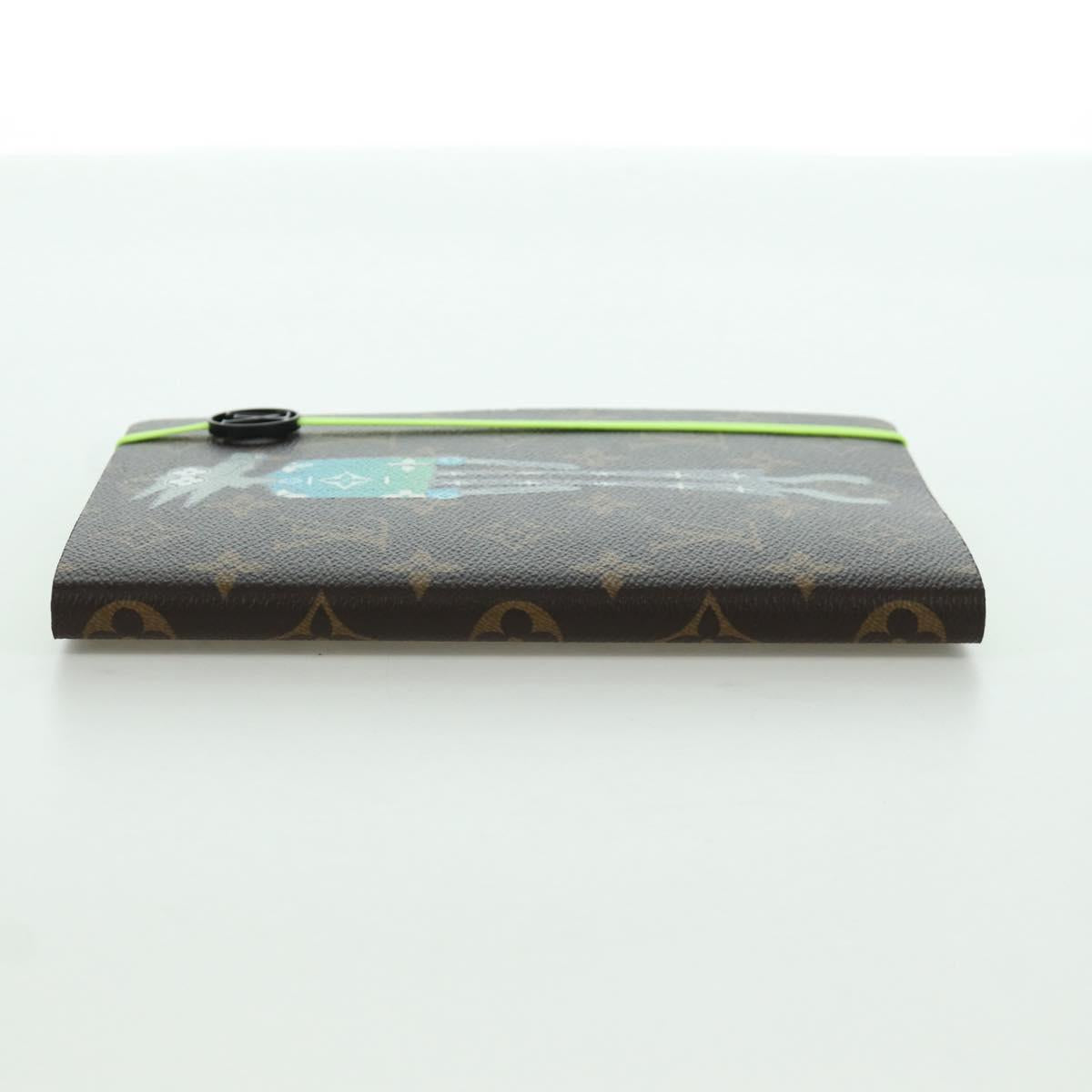 LOUIS VUITTON Monogram Kaye Clemence Note Cover GI0583 LV Auth 173326SAM