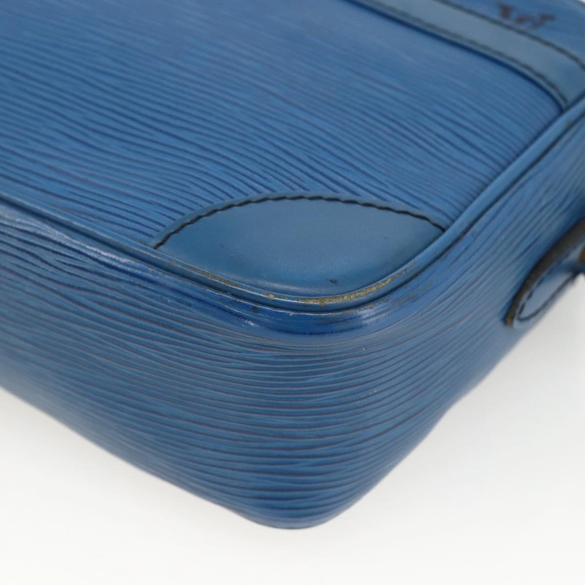 LOUIS VUITTON Epi Trocadero 23 Shoulder Bag Blue M52305 LV Auth 173383