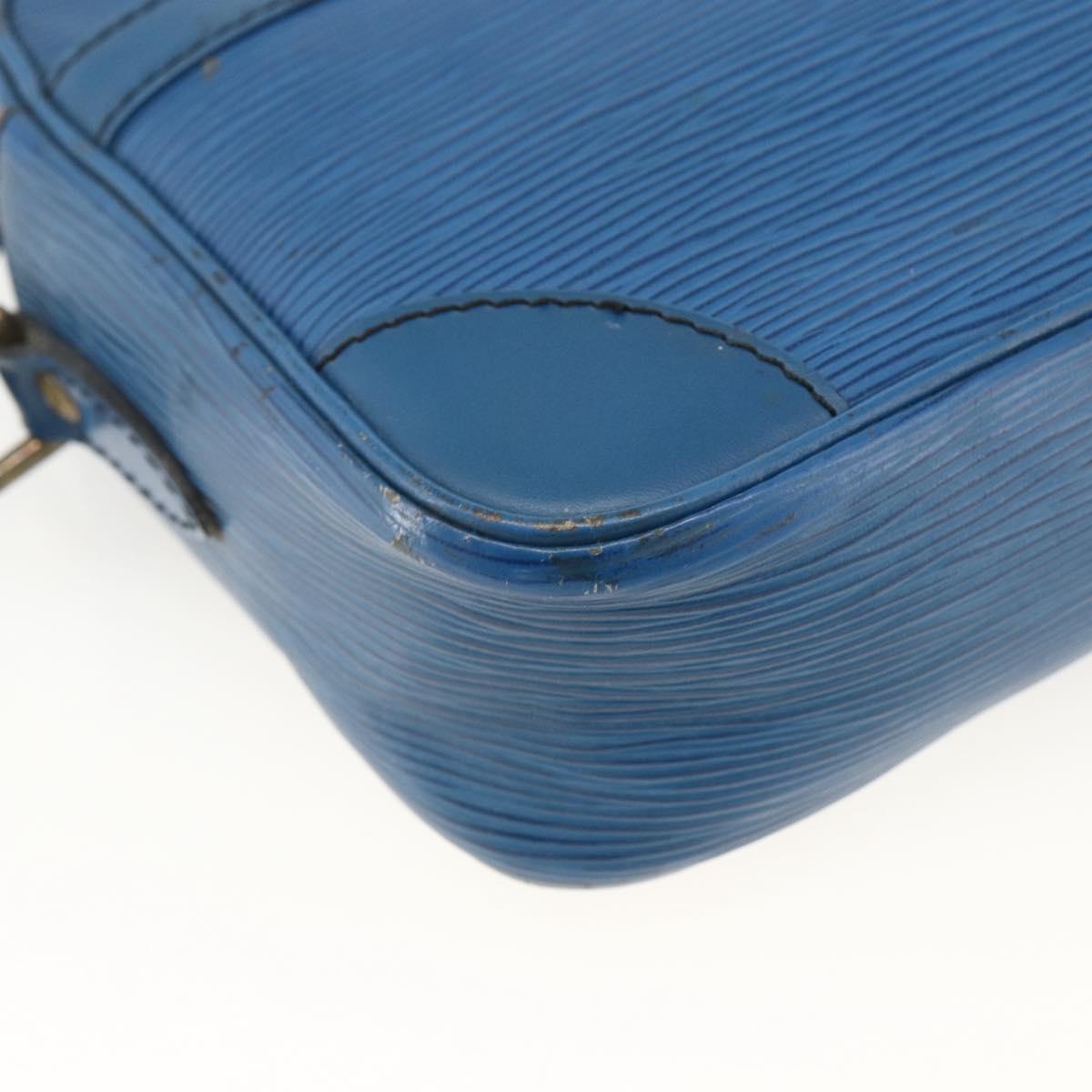 LOUIS VUITTON Epi Trocadero 23 Shoulder Bag Blue M52305 LV Auth 173383