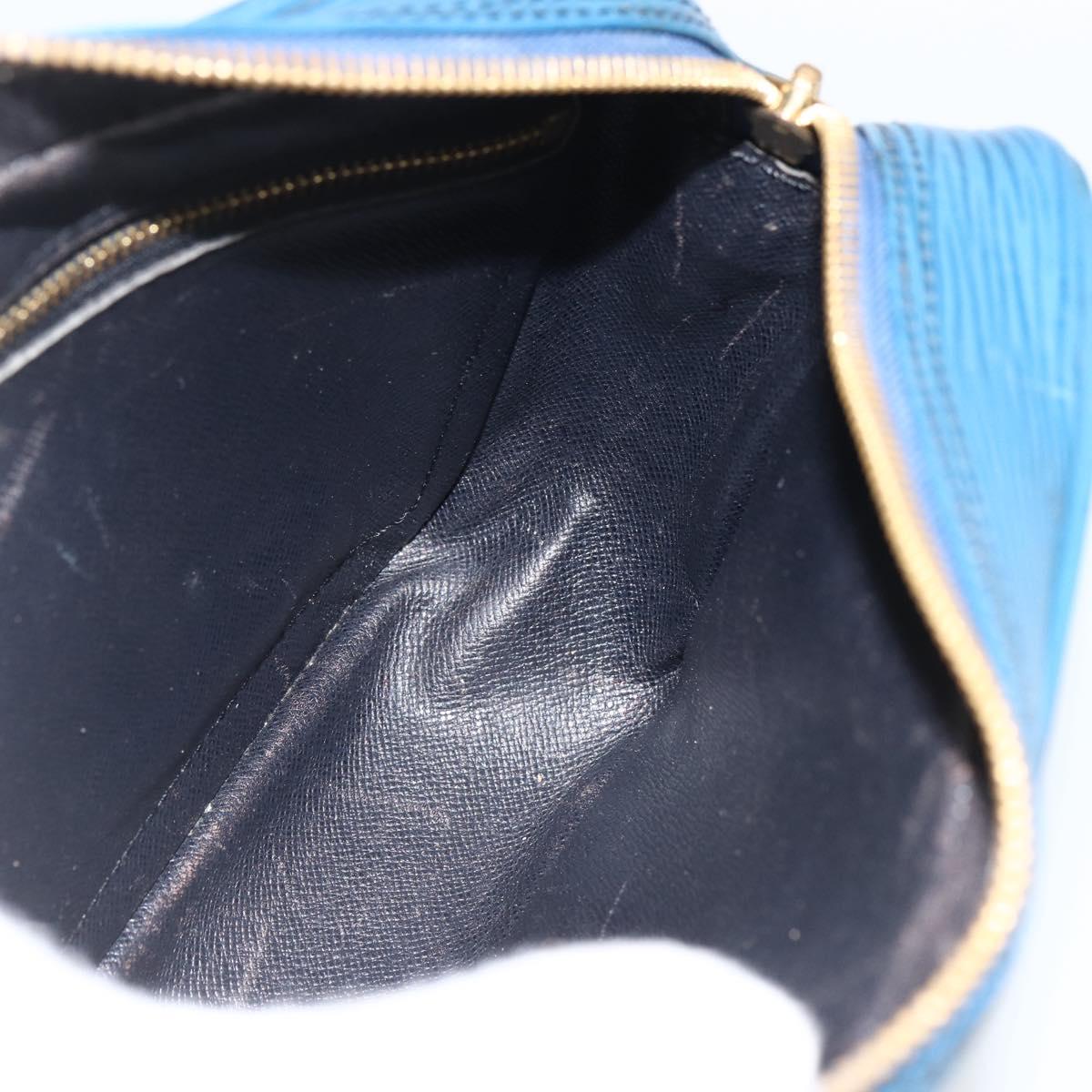 LOUIS VUITTON Epi Trocadero 23 Shoulder Bag Blue M52305 LV Auth 173383
