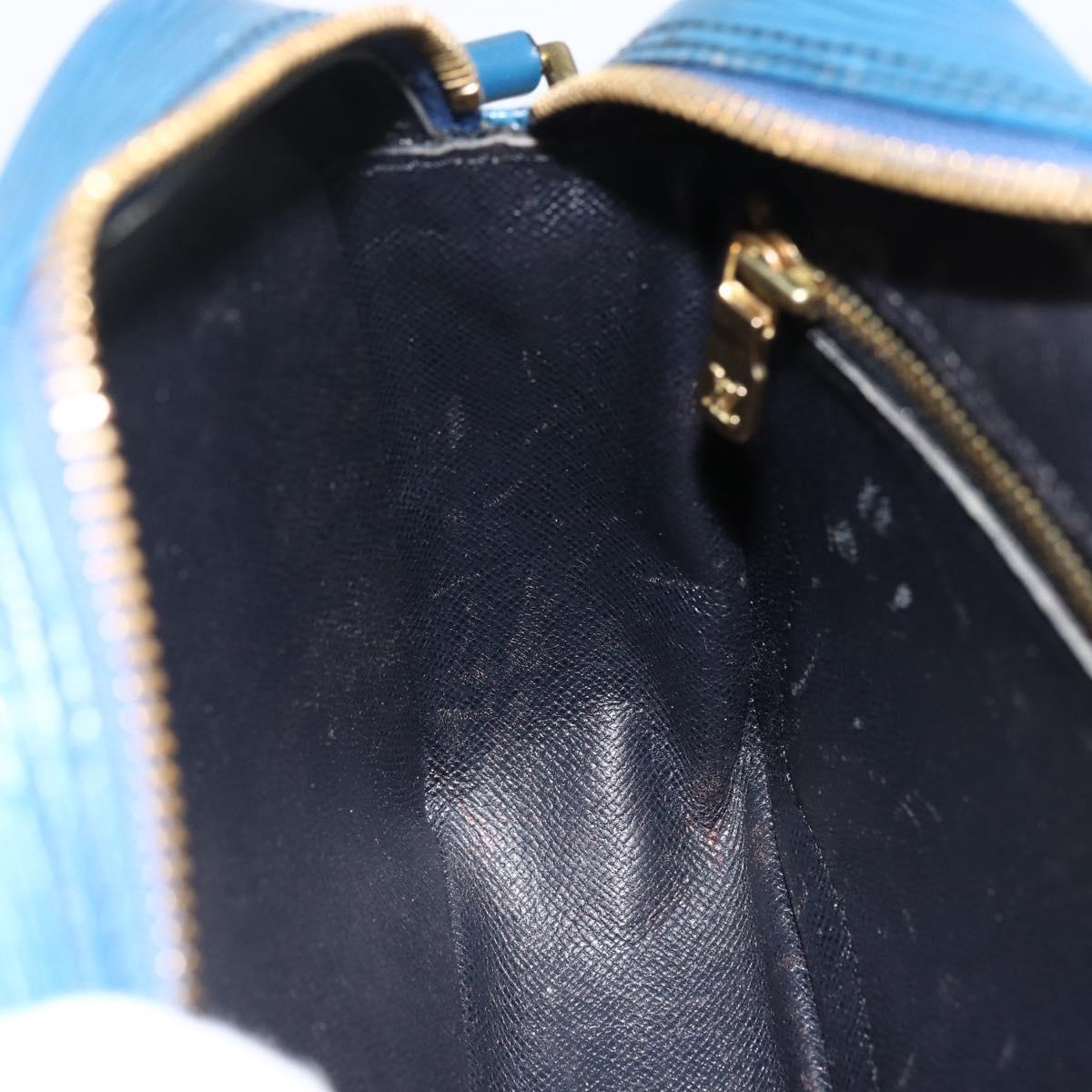 LOUIS VUITTON Epi Trocadero 23 Shoulder Bag Blue M52305 LV Auth 173383