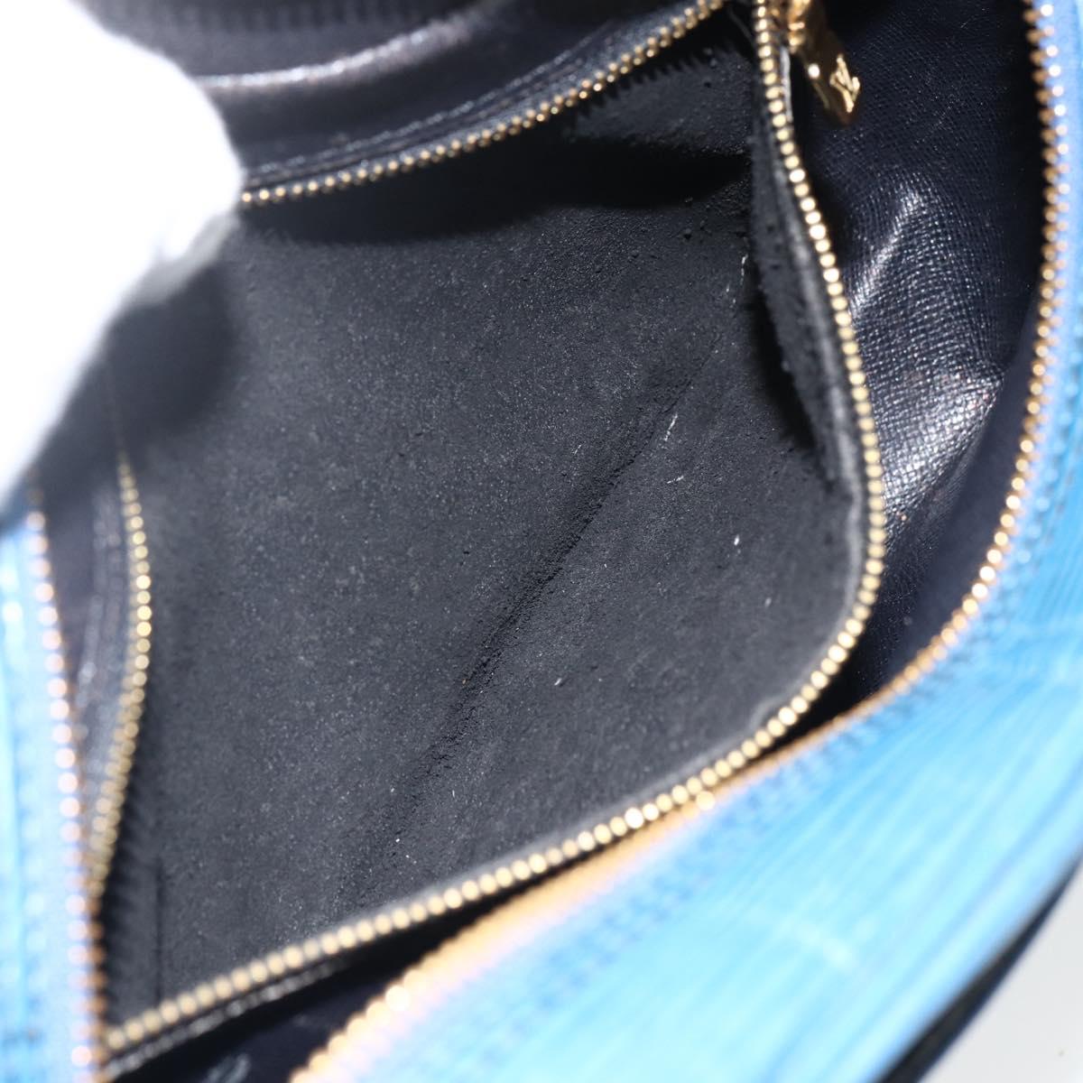 LOUIS VUITTON Epi Trocadero 23 Shoulder Bag Blue M52305 LV Auth 173383