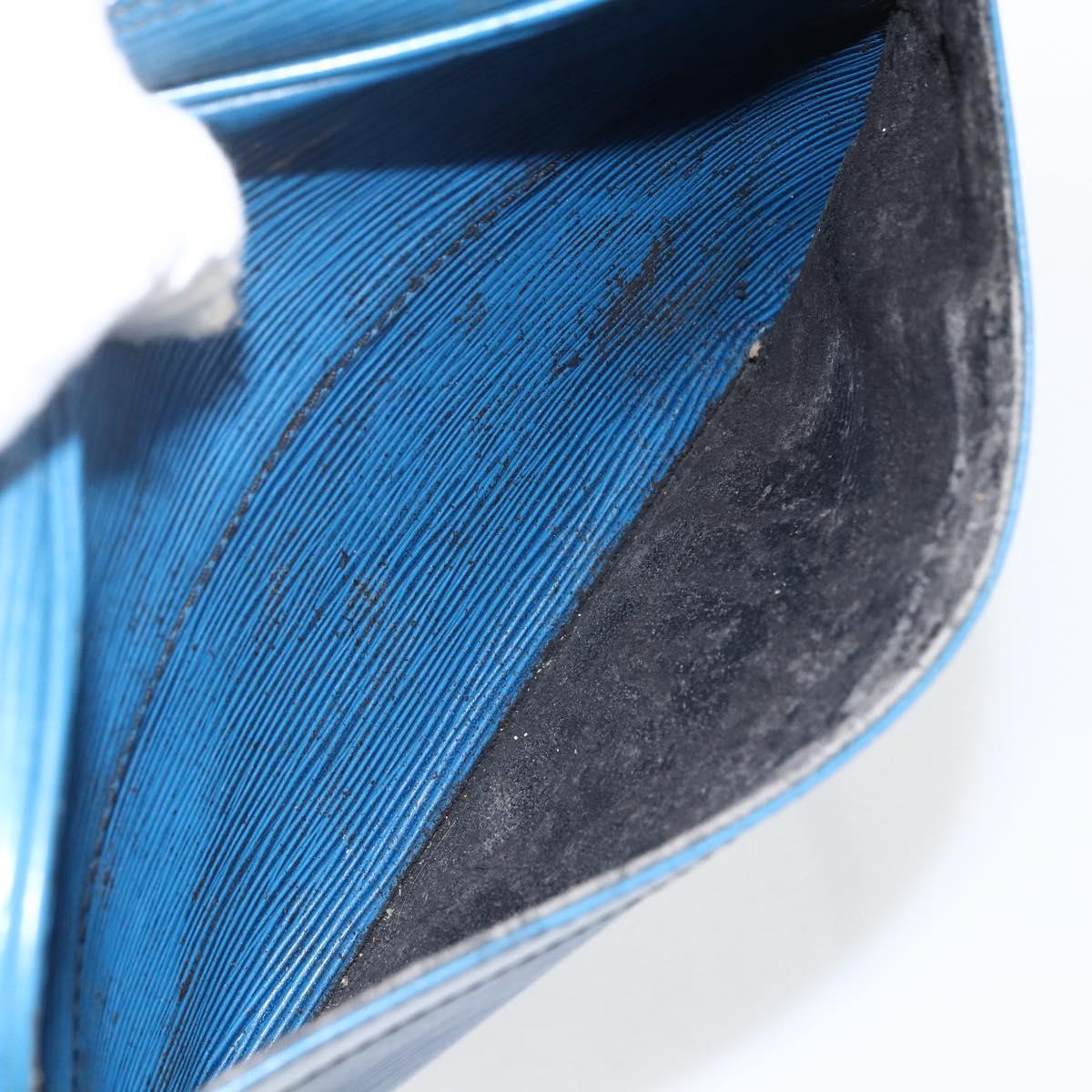 LOUIS VUITTON Epi Trocadero 23 Shoulder Bag Blue M52305 LV Auth 173383