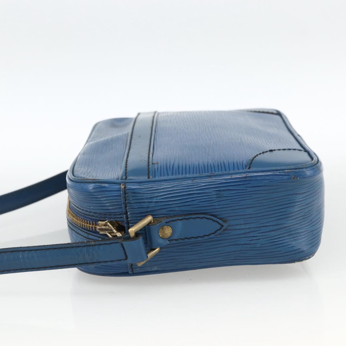 LOUIS VUITTON Epi Trocadero 23 Shoulder Bag Blue M52305 LV Auth 173383
