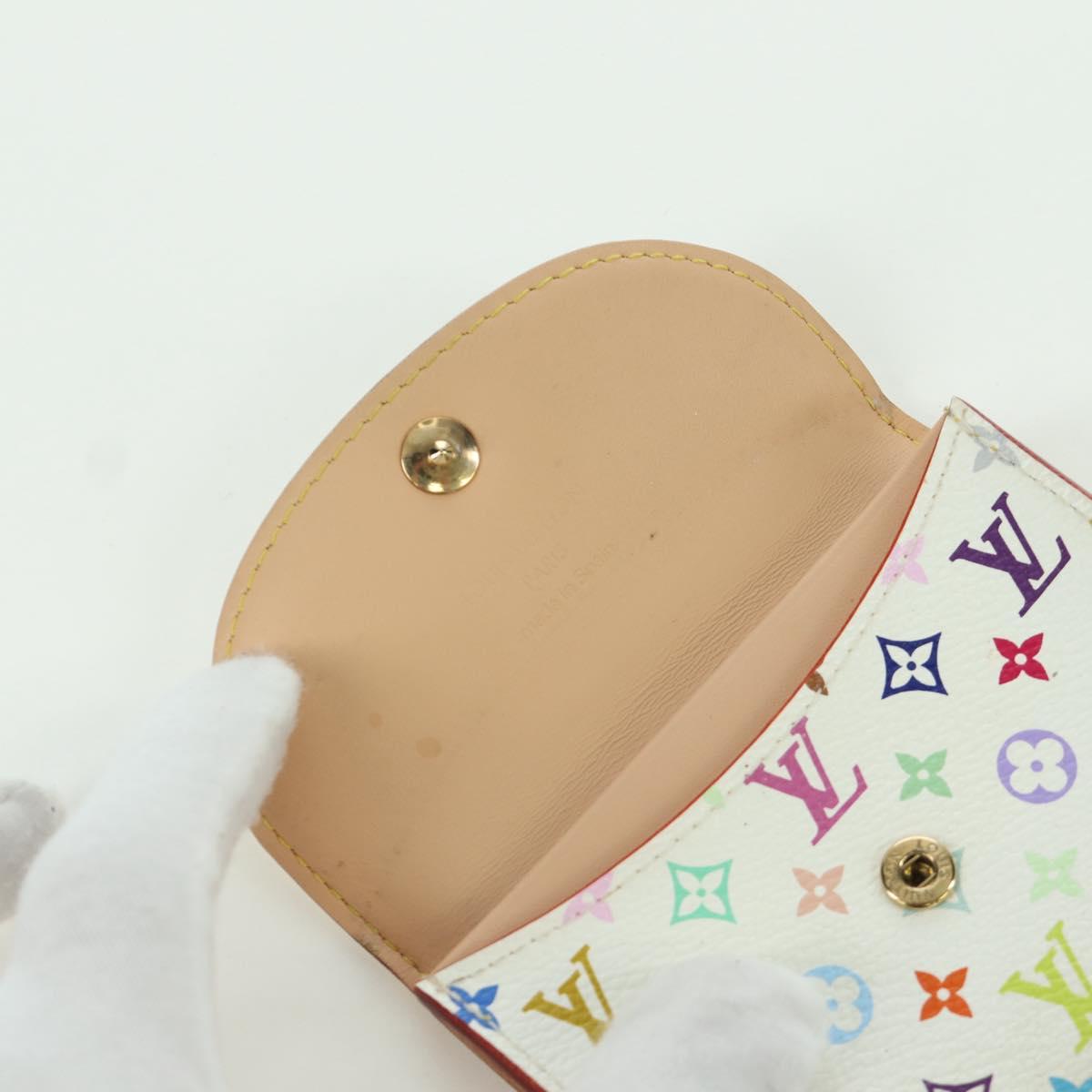 LOUIS VUITTON Multicolor Anvelop Cult De Vuitto Card Case M66557 LV Auth 173397A