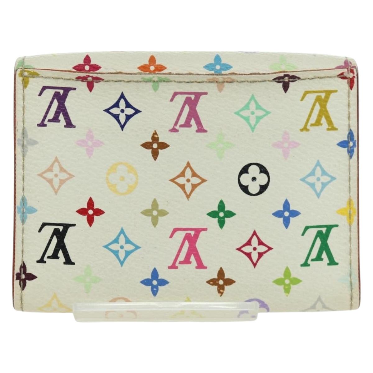 LOUIS VUITTON Multicolor Anvelop Cult De Vuitto Card Case M66557 LV Auth 173397A