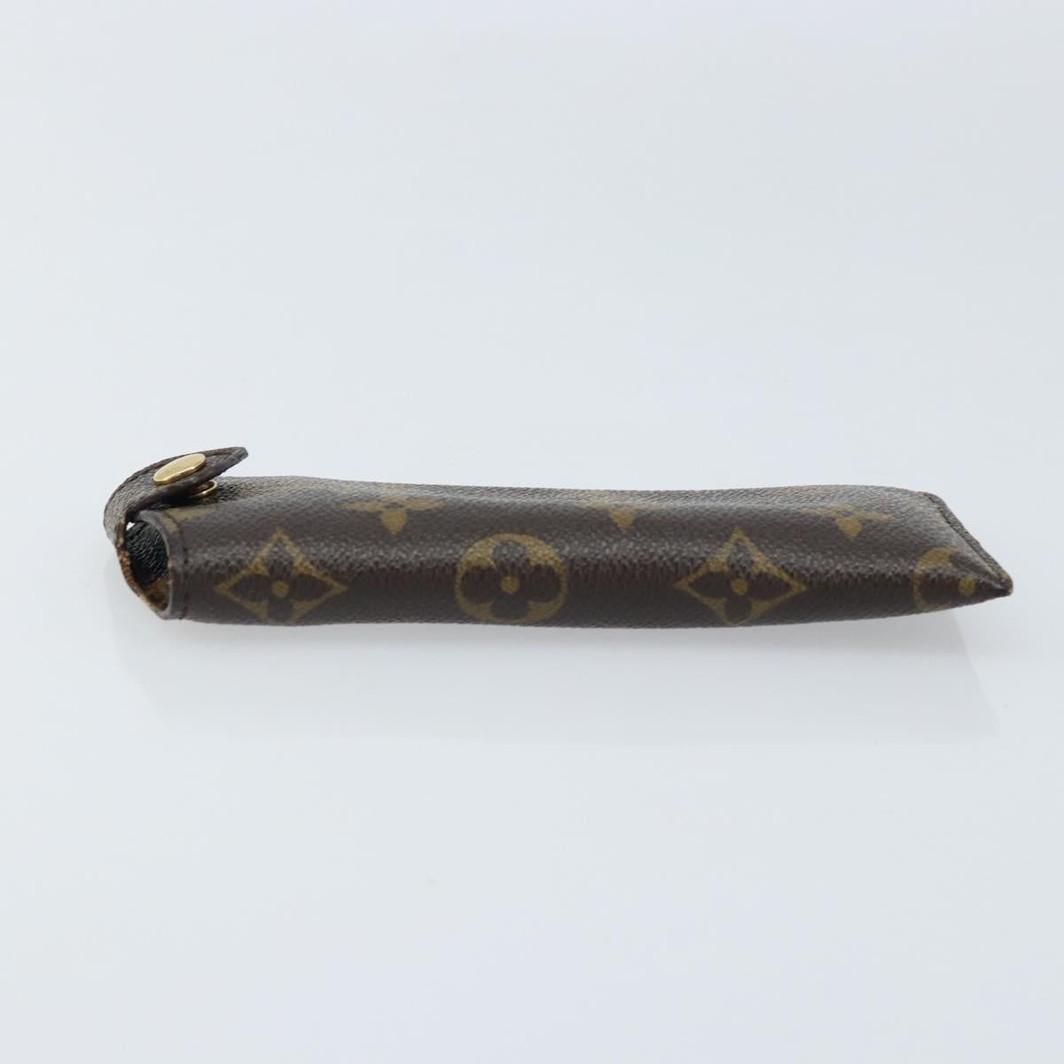 LOUIS VUITTON Monogram Etui Lunette PM Glasses Case M66545 LV Auth 173410