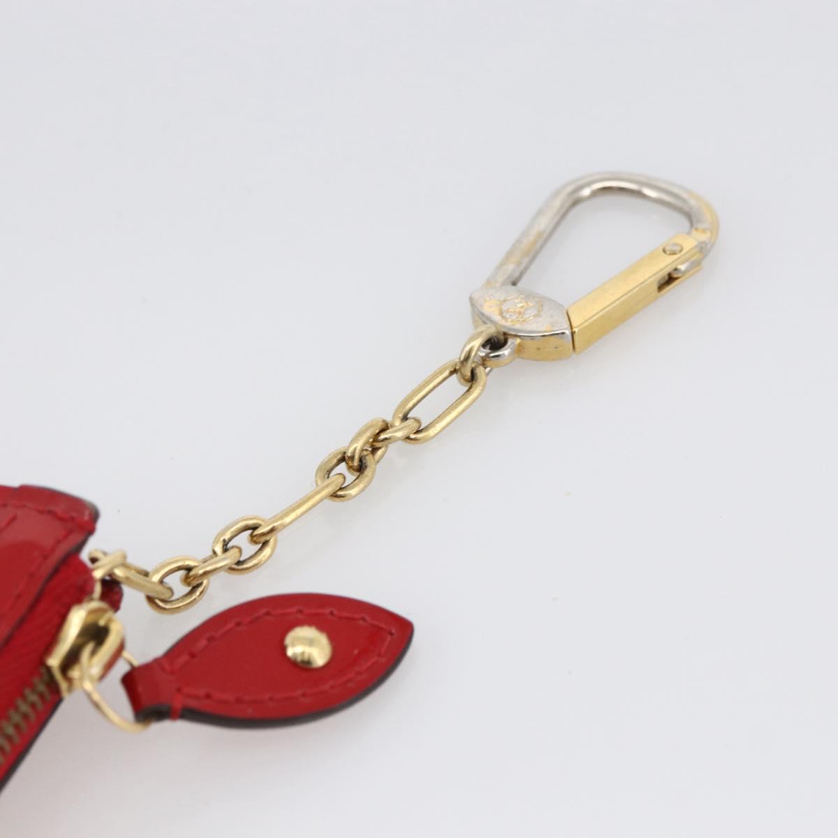 LOUIS VUITTON Vernis Pochette Cles NM Coin Purse Slys M90214 LV Auth 173412