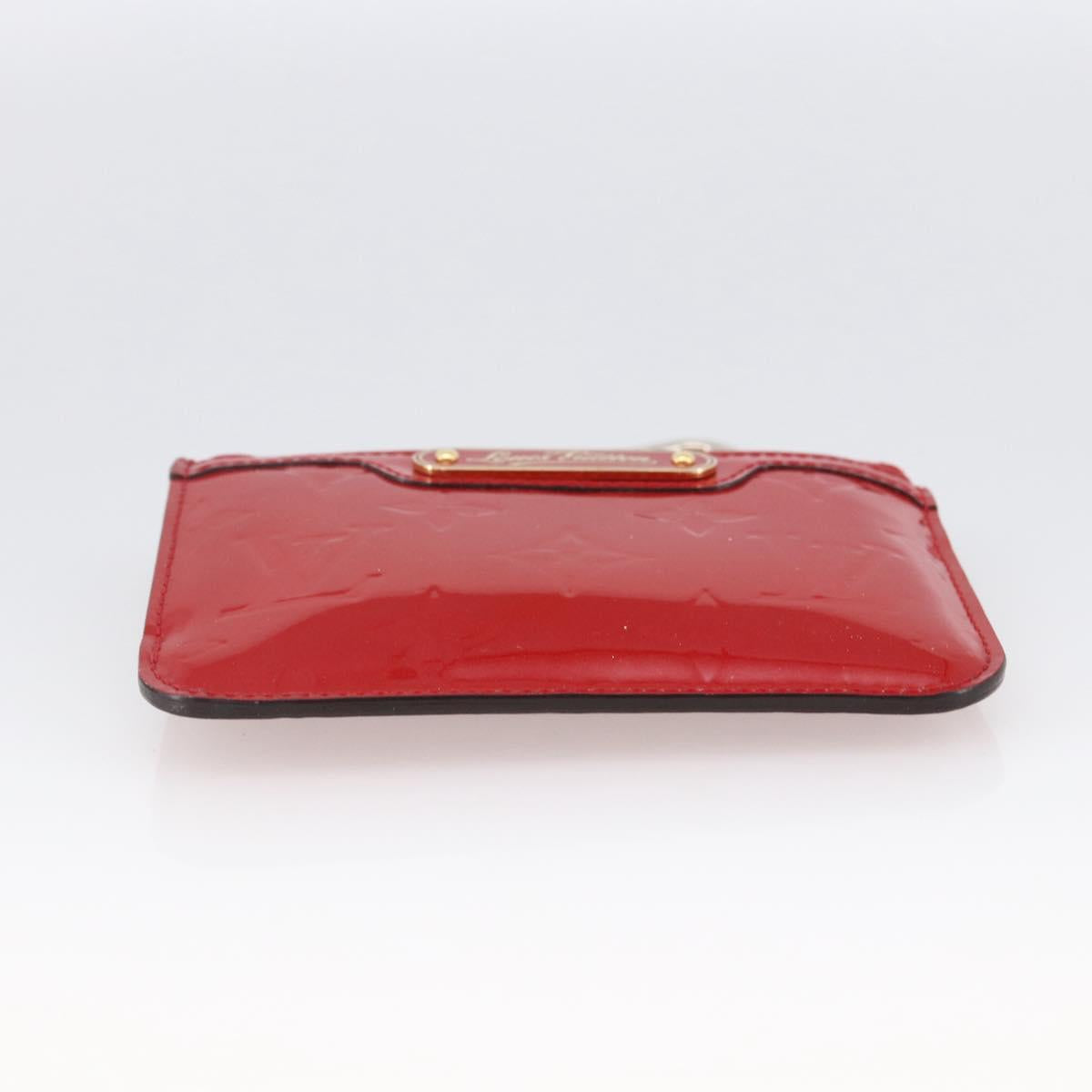 LOUIS VUITTON Vernis Pochette Cles NM Coin Purse Slys M90214 LV Auth 173412