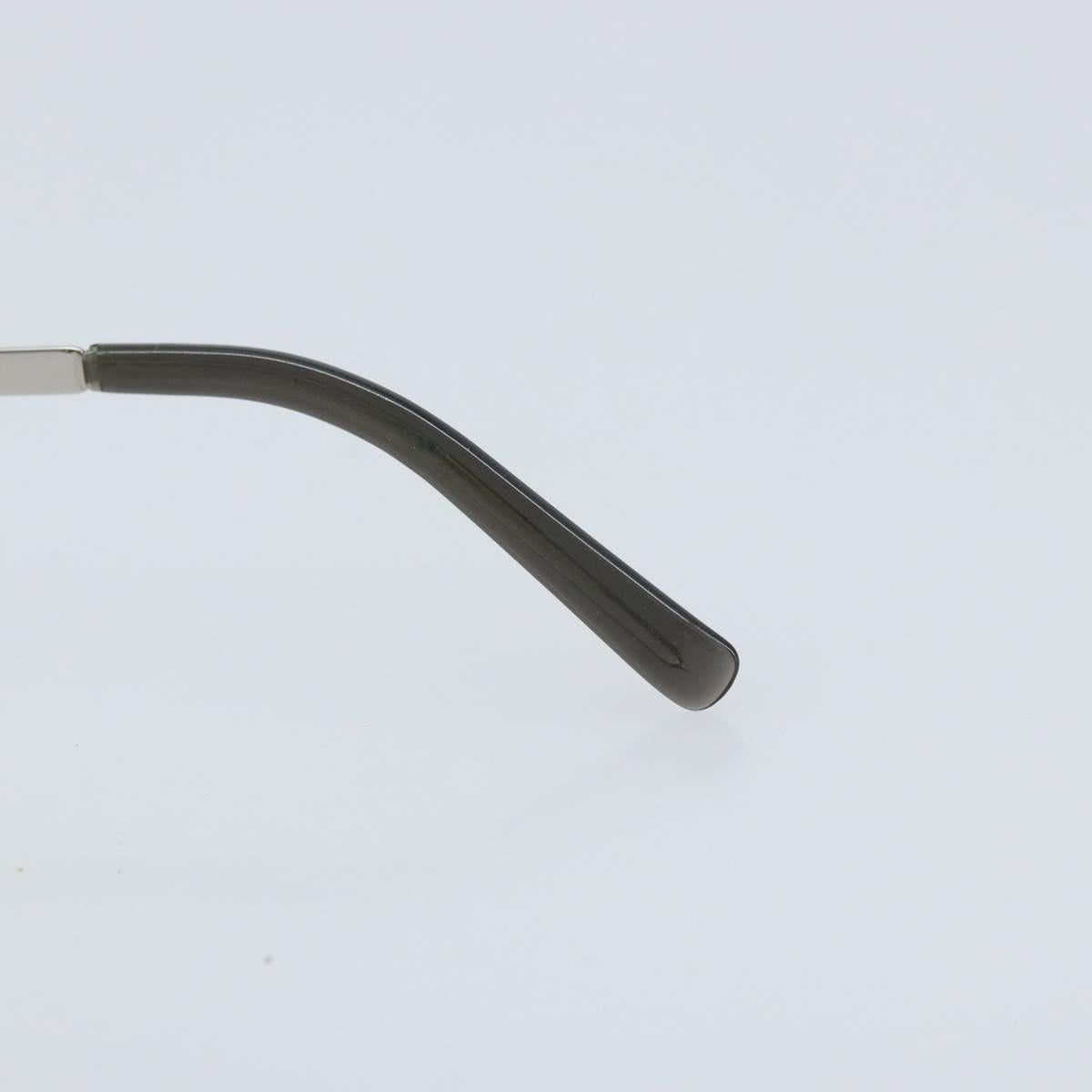 CHANEL COCO Mark Sunglasses metal Silver 4092-B CC Auth 173415V
