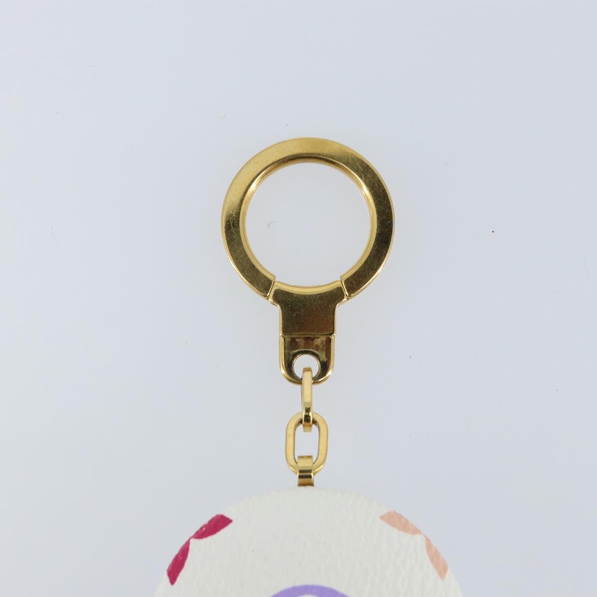 LOUIS VUITTON Monogram Multicolor Astropill Charm White M51911 LV Auth 173421V