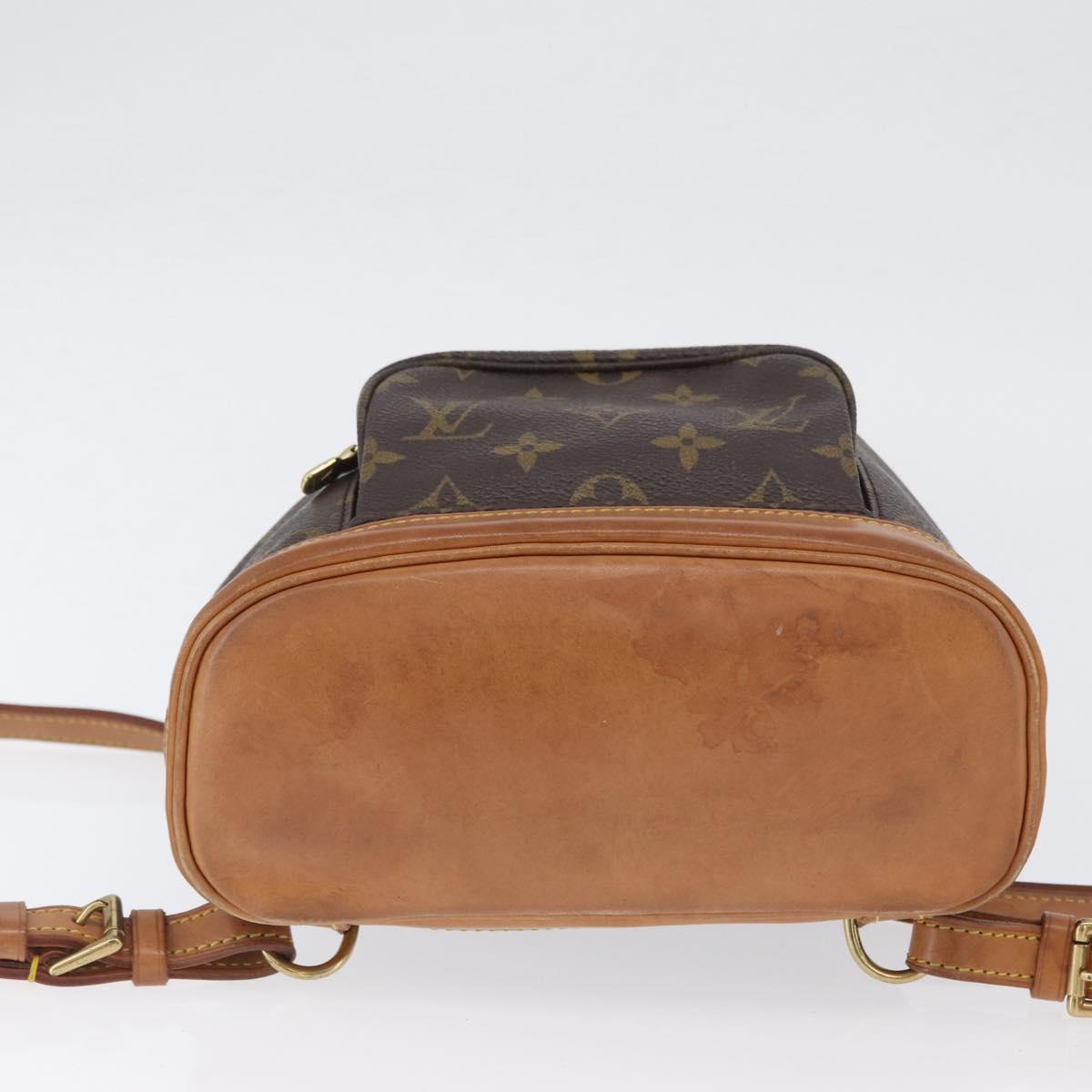 LOUIS VUITTON Monogram Montsouris PM Backpack M51137 LV Auth 173426