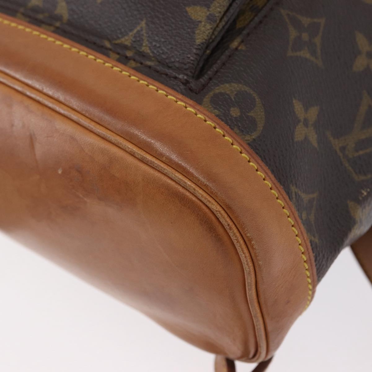 LOUIS VUITTON Monogram Montsouris PM Backpack M51137 LV Auth 173426