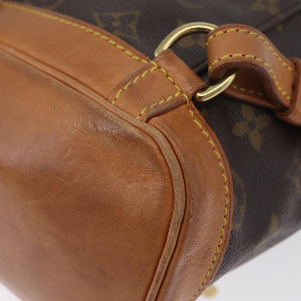 LOUIS VUITTON Monogram Montsouris PM Backpack M51137 LV Auth 173426
