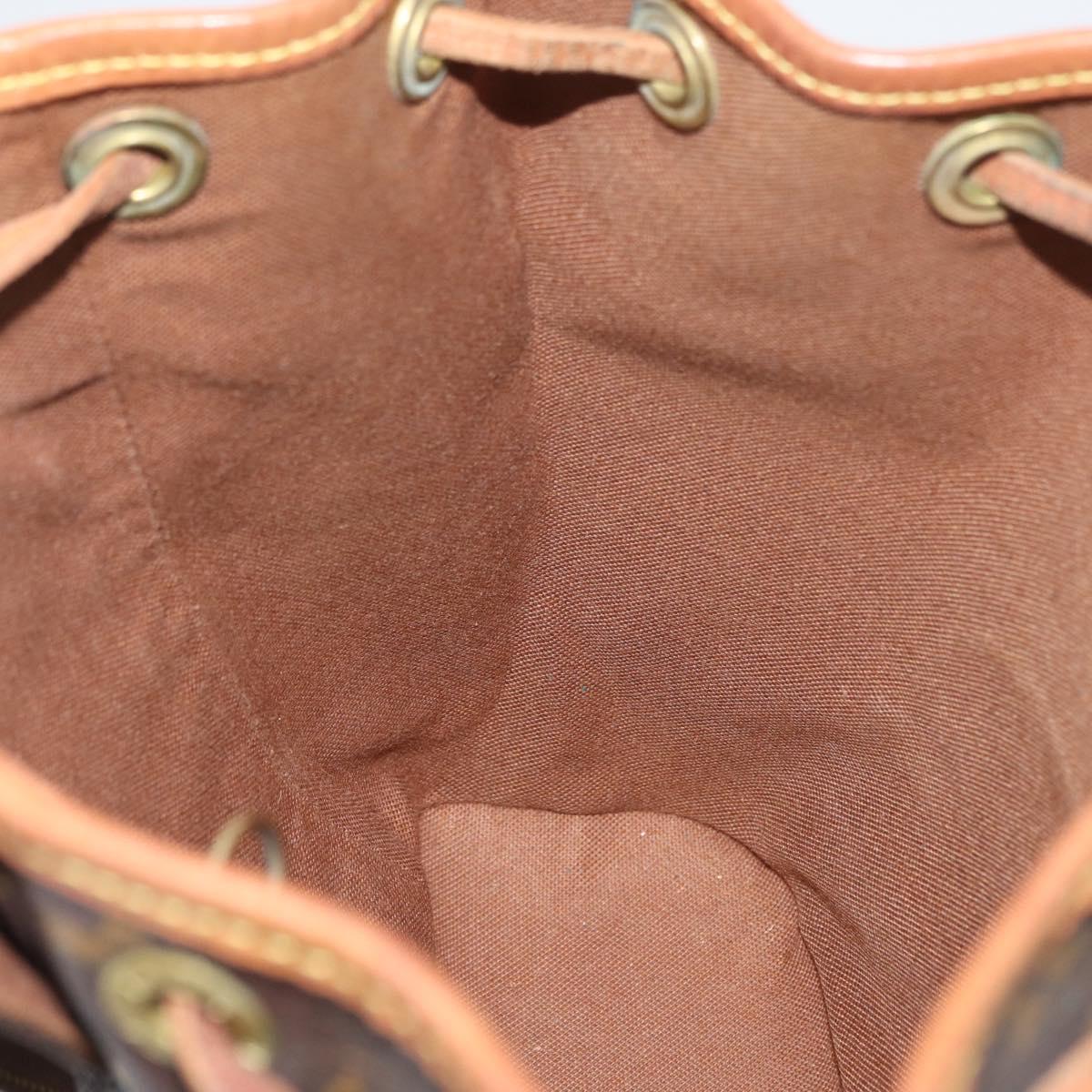 LOUIS VUITTON Monogram Montsouris PM Backpack M51137 LV Auth 173426
