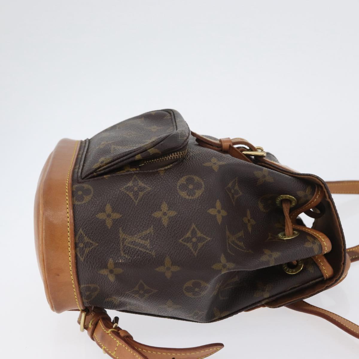 LOUIS VUITTON Monogram Montsouris PM Backpack M51137 LV Auth 173426