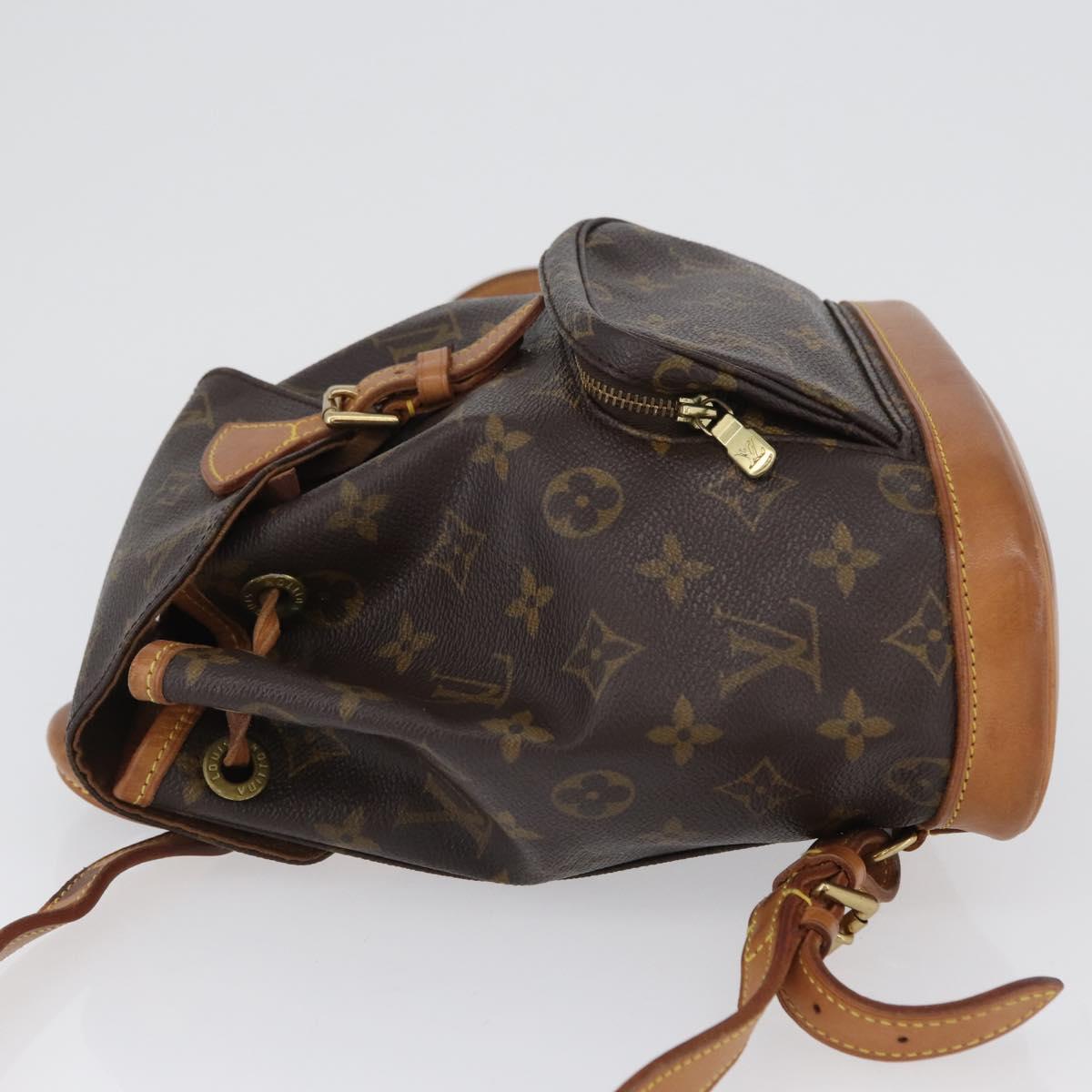 LOUIS VUITTON Monogram Montsouris PM Backpack M51137 LV Auth 173426