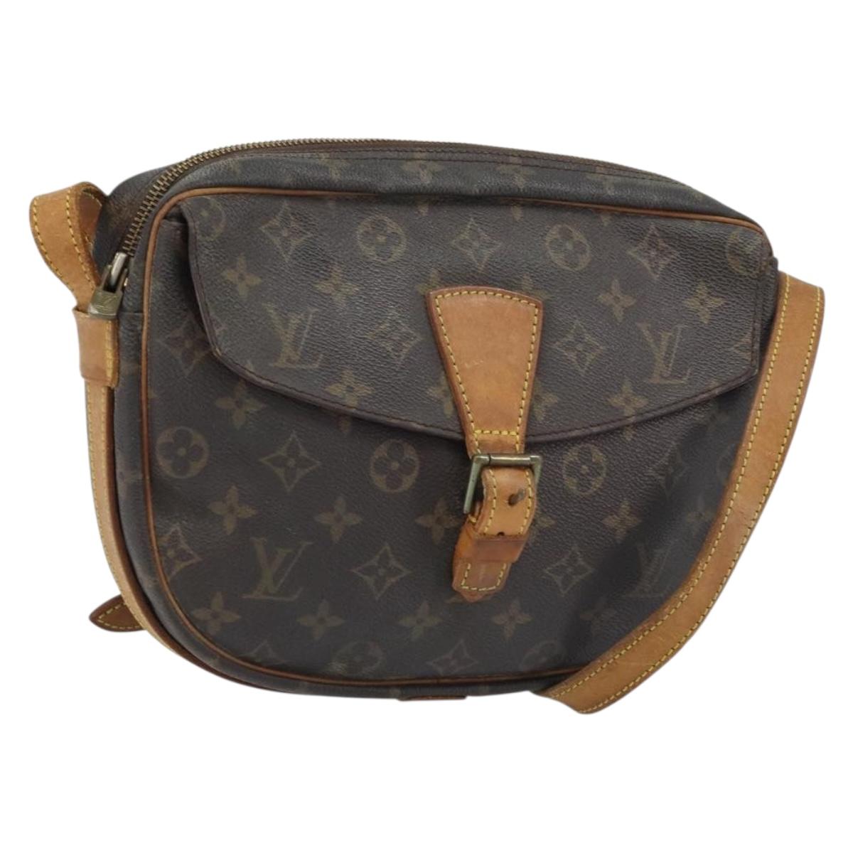 LOUIS VUITTON Monogram Jeune Fille GM Shoulder Bag M51225 LV Auth 173427