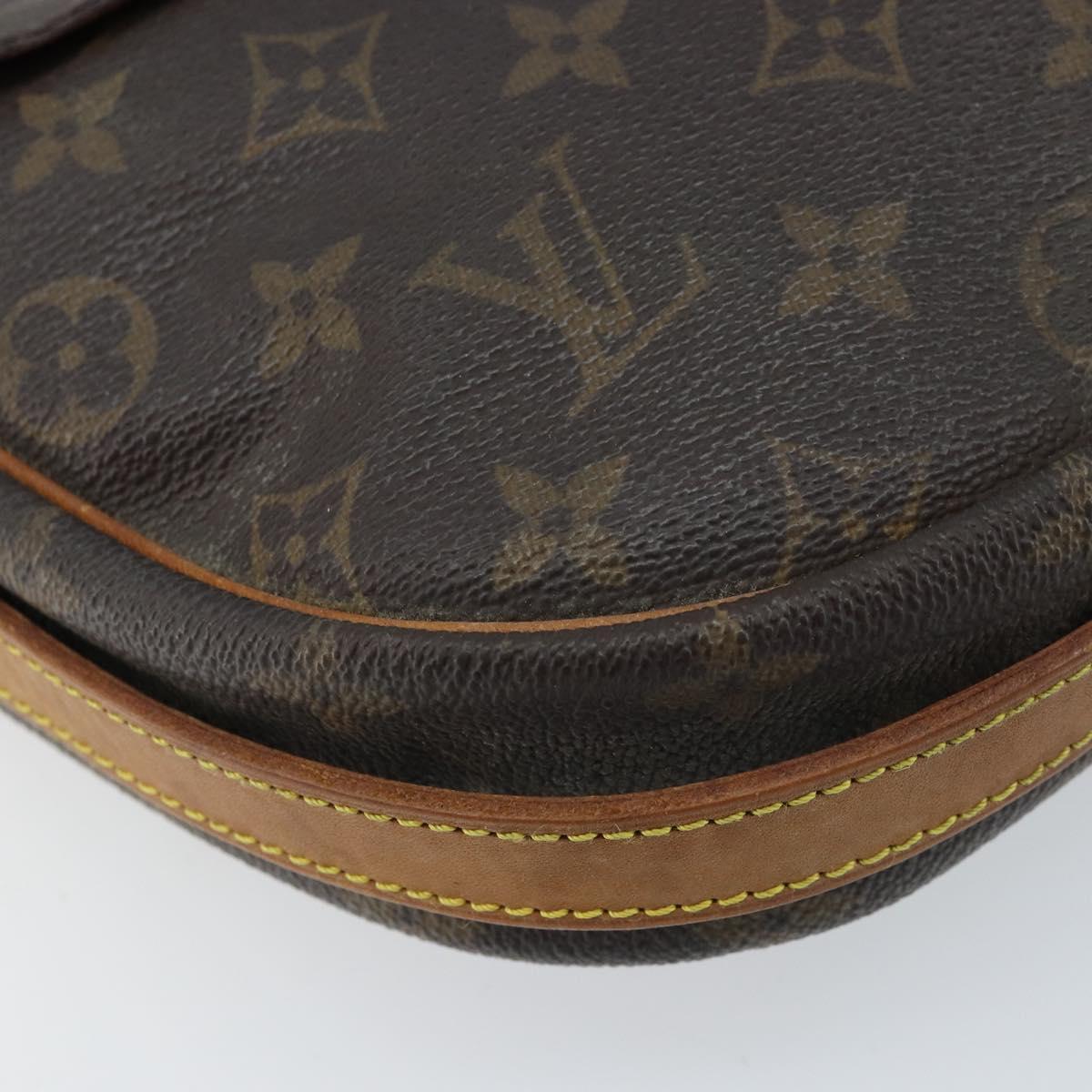 LOUIS VUITTON Monogram Jeune Fille GM Shoulder Bag M51225 LV Auth 173427