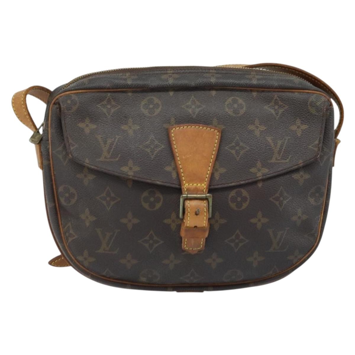 LOUIS VUITTON Monogram Jeune Fille GM Shoulder Bag M51225 LV Auth 173427
