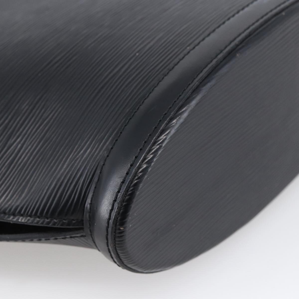 LOUIS VUITTON Epi Saint Jacques Shopping Bag Black M52272 LV Auth 173429