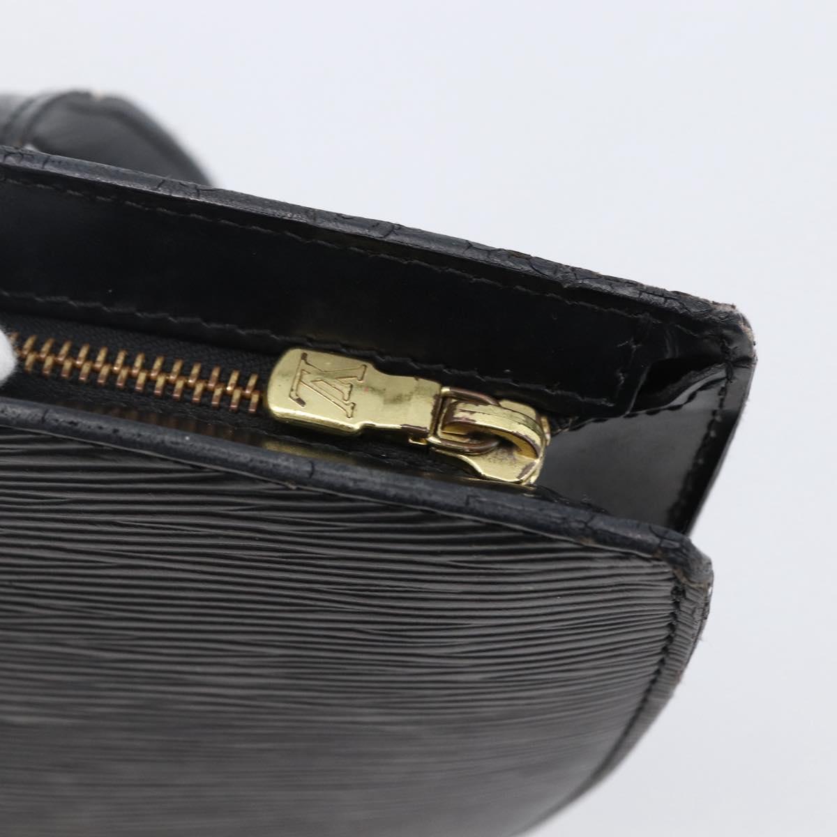 LOUIS VUITTON Epi Saint Jacques Shopping Bag Black M52272 LV Auth 173429