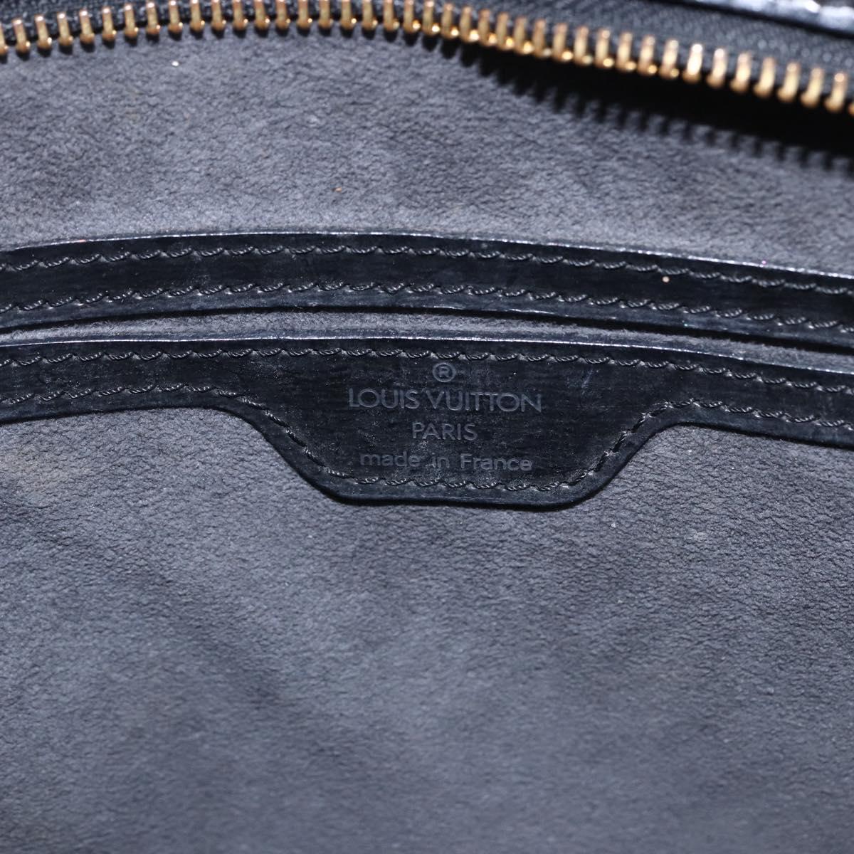 LOUIS VUITTON Epi Saint Jacques Shopping Bag Black M52272 LV Auth 173429