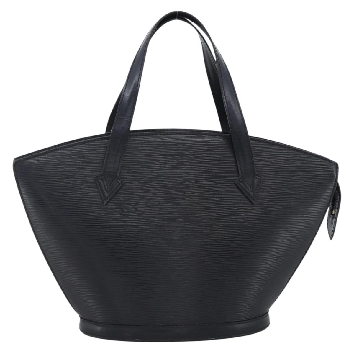 LOUIS VUITTON Epi Saint Jacques Shopping Bag Black M52272 LV Auth 173429