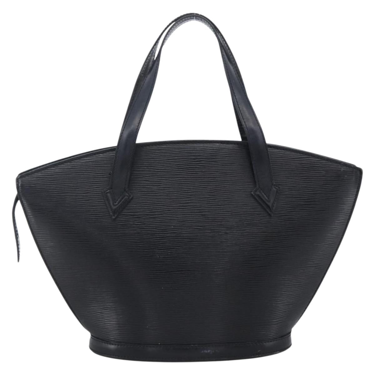 LOUIS VUITTON Epi Saint Jacques Shopping Bag Black M52272 LV Auth 173429
