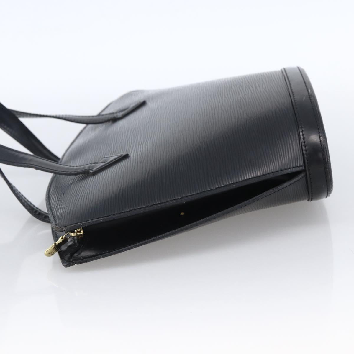 LOUIS VUITTON Epi Saint Jacques Shopping Bag Black M52272 LV Auth 173429