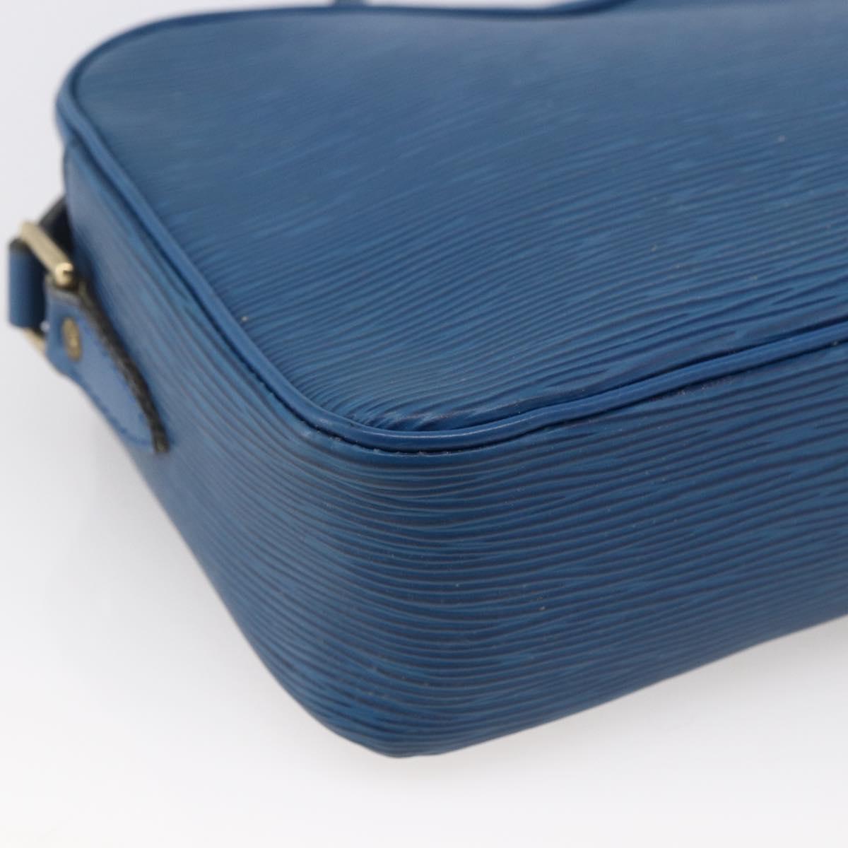 LOUIS VUITTON Epi Trocadero 23 Shoulder Bag Blue M52305 LV Auth 173431