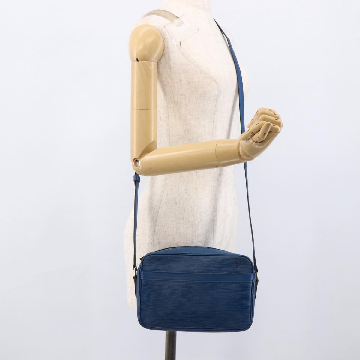 LOUIS VUITTON Epi Trocadero 23 Shoulder Bag Blue M52305 LV Auth 173431