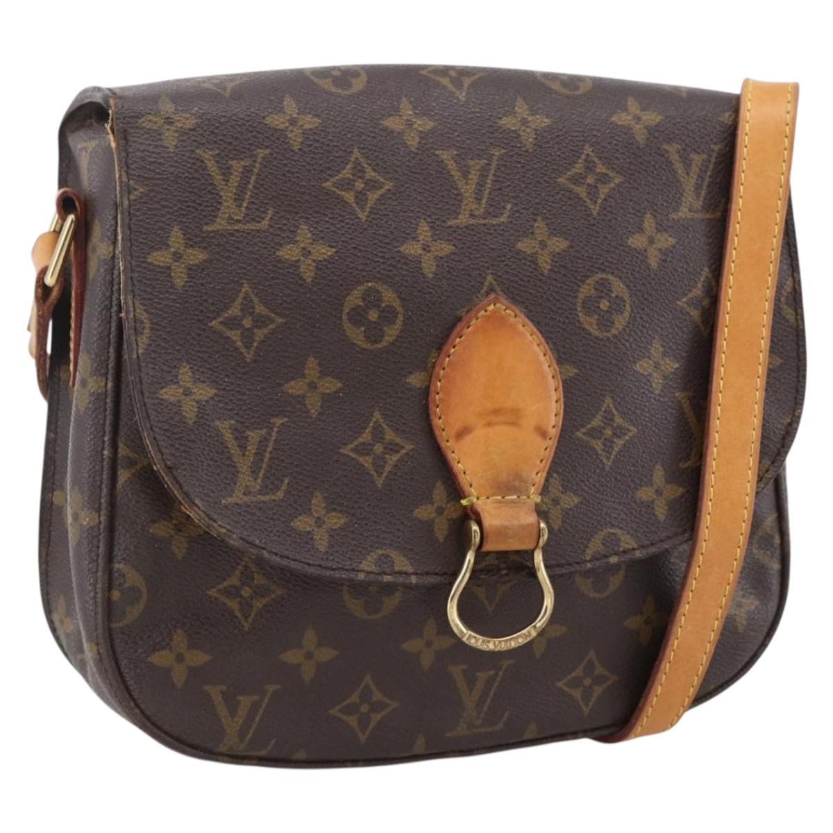 LOUIS VUITTON Monogram Saint Cloud GM Shoulder Bag M51242 LV Auth 173447